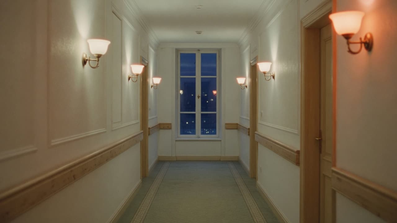 A quiet corridor at night